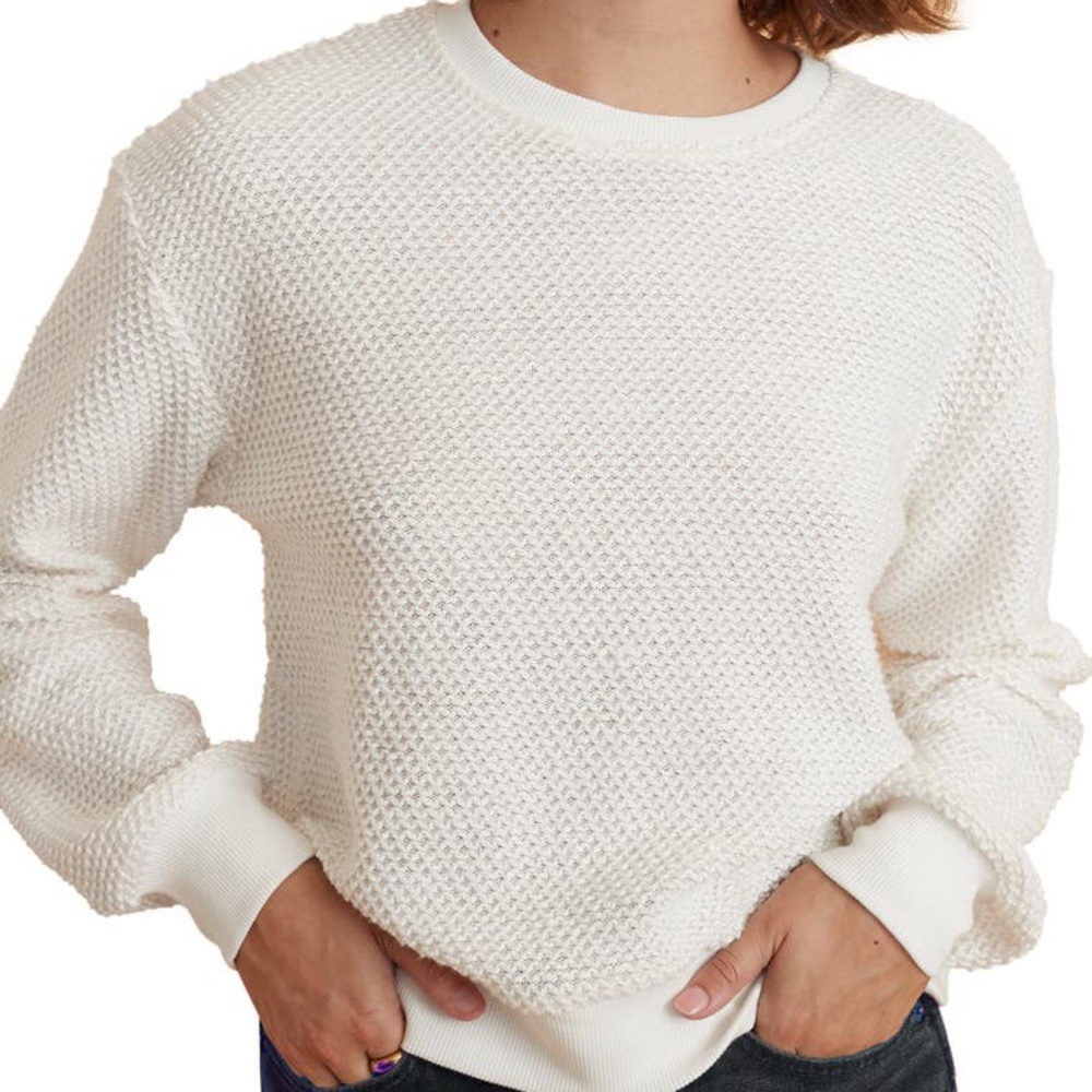 Marine Layer Birds Eye Tanisha Sweatshirt - Picture 2 of 15